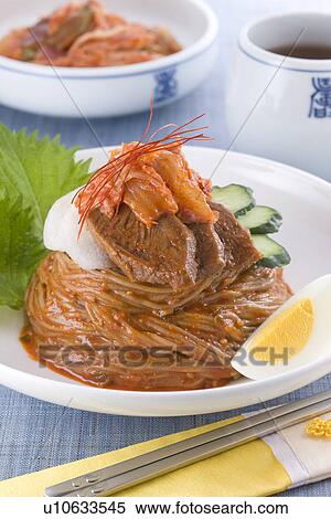 Stock Photography - Bibim Naengmyon. Fotosearch
