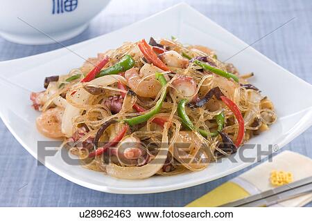 Stock Image - Haemul Japchae. Fotosearch