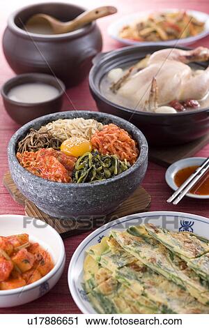 Stock Image - Korean Cuisine. Fotosearch