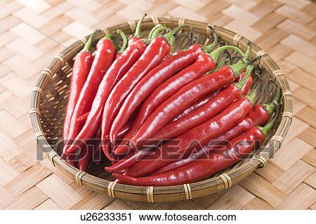 Stock Image - Red Chili. Fotosearch