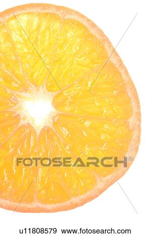 A slice of orange View Large Photo Image Stock Photo - A slice of orange. Fotosearch