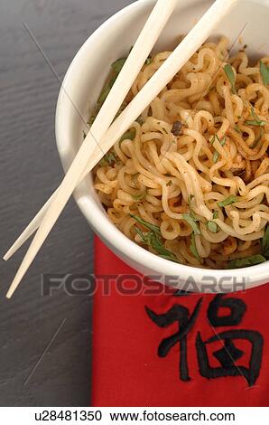 Asian noodles View Large Photo Image Stock Image - Asian noodles. Fotosearch