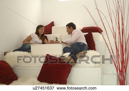 Couple in a sushi bar View Large Photo Image Stock Photo - Couple in a sushi bar. Fotosearch