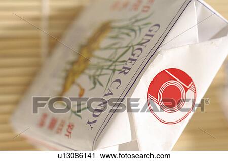 Stock Image - Ginger candies. Fotosearch