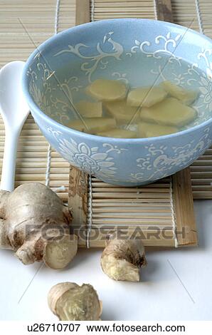 Stock Photo - Ginger tea. Fotosearch