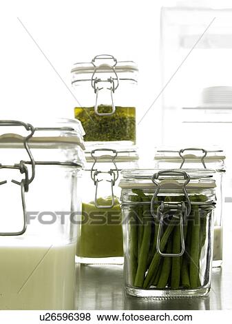 Stock Photo - Preseving jars. Fotosearch