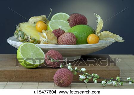 Picture - Fruit plate. Fotosearch