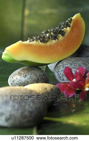 Stock Image - Papaya. Fotosearch