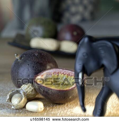Passion fruit and peanut View Large Photo Image Stock Photography - Passion fruit and peanut. Fotosearch