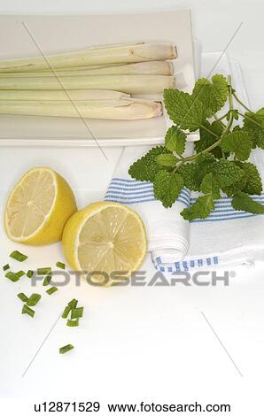 lemongrass and mint View Large Photo Image Stock Photo - lemongrass and mint. Fotosearch