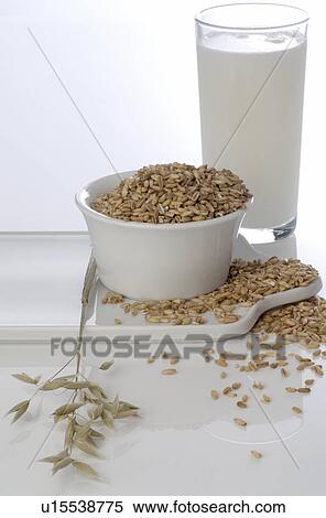 Stock Photography - Bowl filled with grain. Fotosearch