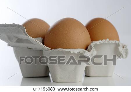 Egg carton with eggs View Large Photo Image Stock Image - Egg carton with eggs. Fotosearch