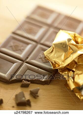 Stock Photo - Chocolate bar. Fotosearch