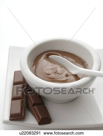 Stock Image - Chocolate beauty mask. Fotosearch