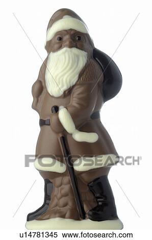 Chocolate Santa Claus View Large Photo Image Stock Photography - Chocolate Santa Claus. Fotosearch