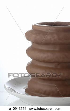Stock Image - Pyramide cake. Fotosearch