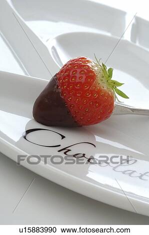 Strawberry with chocolate View Large Photo Image Stock Image - Strawberry with chocolate. Fotosearch