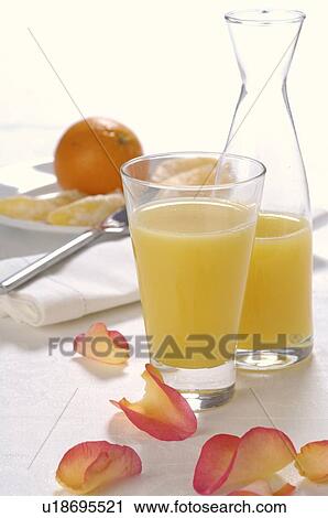 Stock Image - Orange juice. Fotosearch