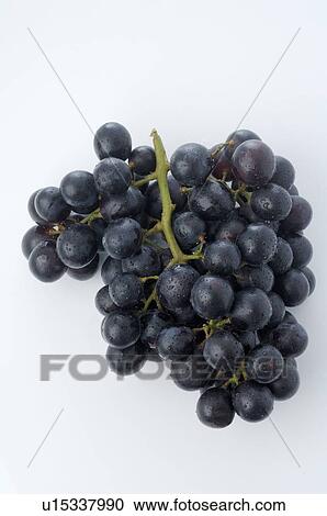 Stock Image - Red grape. Fotosearch