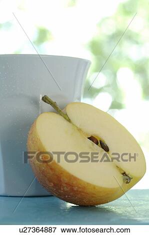 Stock Photo - Sliced apple. Fotosearch