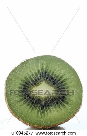 Stock Photo - Sliced kiwi fruit. Fotosearch