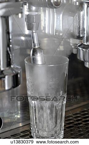 Stock Photo - Steam in a glass. Fotosearch