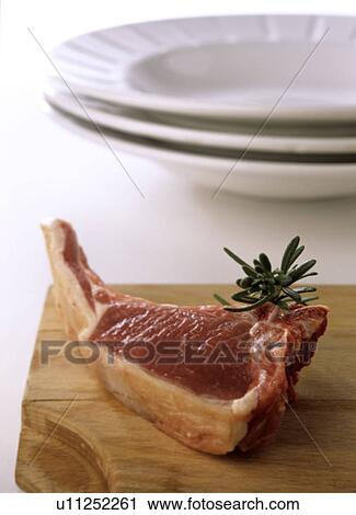 Stock Image - Lamb chop. Fotosearch