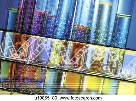 Test tubes superimposed on a striped background View Large Illustration Clipart - Test tubes superimposed on a striped background. Fotosearch