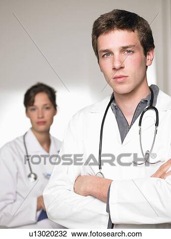 Doctors, portrait View Large Photo Image Stock Image - Doctors, portrait. Fotosearch