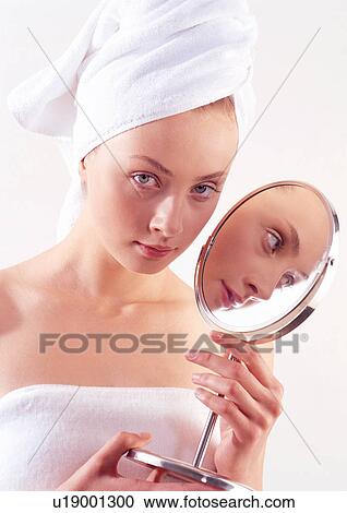 person, young woman, human, treatment, looking View Large Photo Image Stock Image - person, young woman, human, treatment, looking. Fotosearch