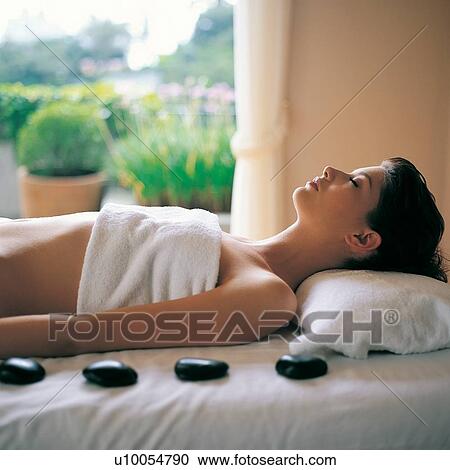 Stock Image - Pillow, White, Beauty Treatment, Waist-Up, Female Beauty, Window, Young Adult. Fotosearch