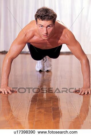 Stock Image - arms exercises, arms outstretched, activity. Fotosearch