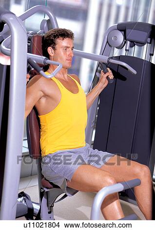 arms exercises, chest exercises, activity View Large Photo Image Picture - arms exercises, chest exercises, activity. Fotosearch