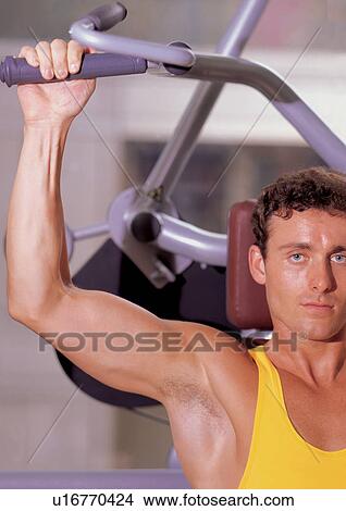 arms exercises, chest exercises, activity View Large Photo Image Picture - arms exercises, chest exercises, activity. Fotosearch