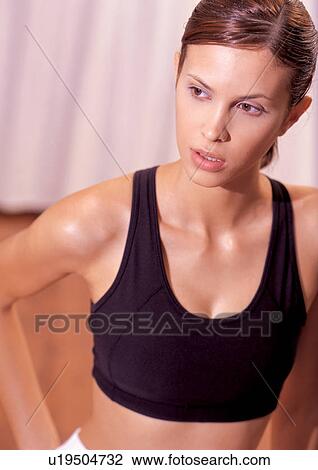 effort, young adult, culture, looking away, woman only View Large Photo Image Stock Image - effort, young adult, culture, looking away, woman only. Fotosearch