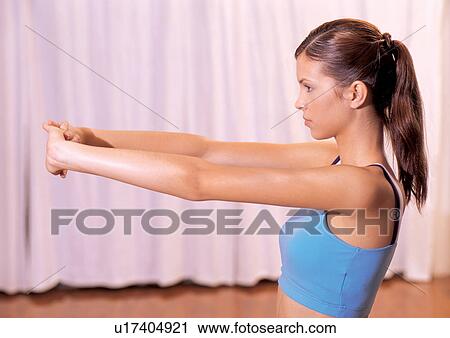 female, dedication, exercising, effort, strong, leisure activity View Large Photo Image Stock Image - female, dedication, exercising, effort, strong, leisure activity. Fotosearch