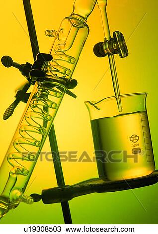 Back Lit, Beaker, Chemical, Close-Up, Colored Background View Large Photo Image Stock Image - Back Lit, Beaker, Chemical, Close-Up, Colored Background. Fotosearch