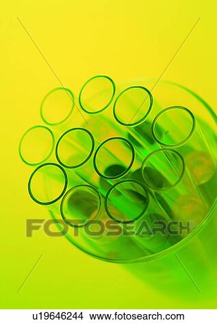 Picture - Close-Up, Colored Background, Equipment, Glass, Green. Fotosearch