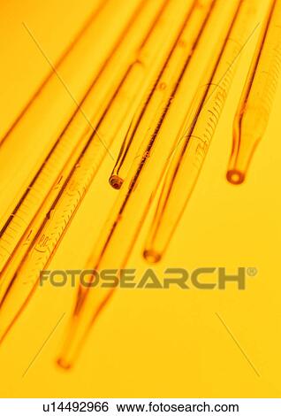 Stock Photograph - Indoor, Close-Up, Laboratory, Yellow. Fotosearch