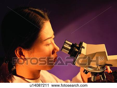 Stock Image - Young Adult, Device, Medical Equipment, Head And Shoulders, Science And Technology. Fotosearch