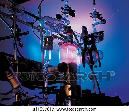 Stock Photo - chemical, experiment, glass. Fotosearch