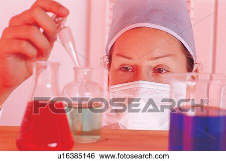 mask, glass, human hand, close up, young woman, research, checking View Large Photo Image Stock Photograph - mask, glass, human hand, close up, young woman, research, checking. Fotosearch