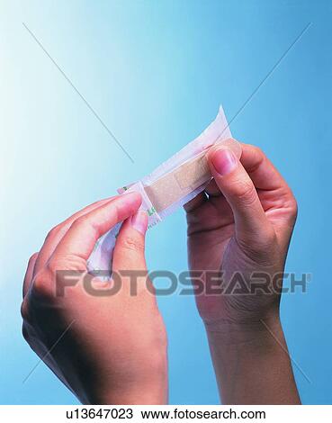Bandage, Close-Up, Colored Background, Human Finger, Human Hand View Large Photo Image Stock Image - Bandage, Close-Up, Colored Background, Human Finger, Human Hand. Fotosearch