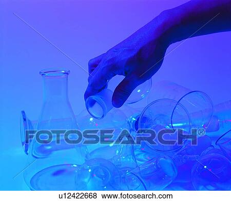 Stock Photo - Heap, Glass, Group Of Objects, Medical, Toned Image, Close-Up, Medicine. Fotosearch