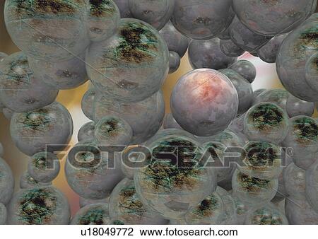 Stock Image - health, healthcare, laboratory, science, microscopic, medical, lab. Fotosearch