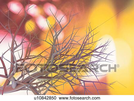 Stock Image - health, technology, atomic, magnified, scientific. Fotosearch