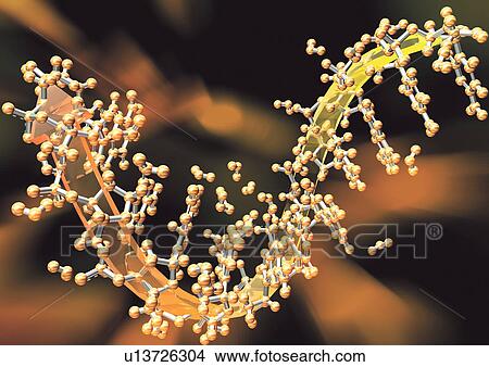 Picture - scientific, biological science, technology, atomic, atoms. Fotosearch