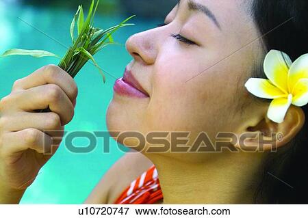 Stock Photo - Black Hair, Day, Close-Up, Asian Ethnicity. Fotosearch