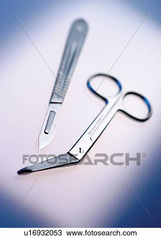 Stock Image - biology, care, blade, aid. Fotosearch