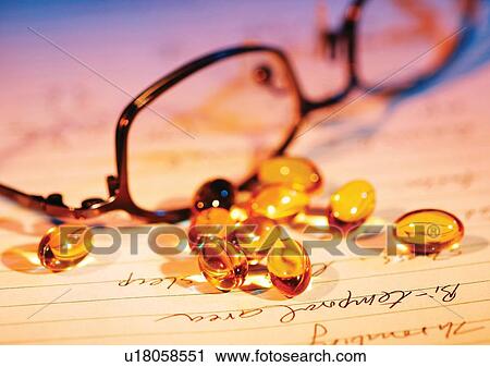 Stock Image - capsules, course, container, antidote. Fotosearch